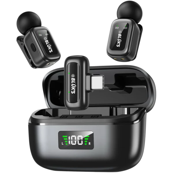 BLUKS BX-14 Wireless Bluetooth Microphone ANC