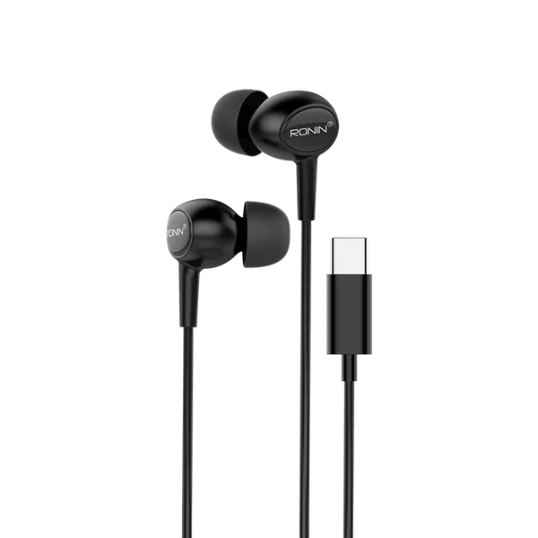 Ronin THE OG | R-9 Handsfree Type-C In-line Mic | 1.2m Cable | light weight