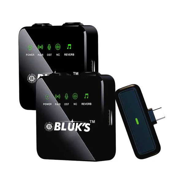Bluks BX-10 Double Mic ANC with IPhone & Type C Connector