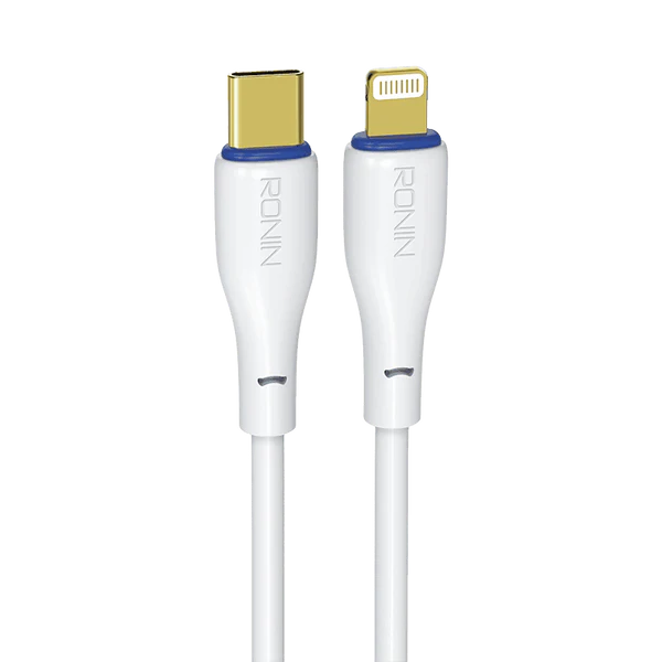 Ronin R-2010 - Type C to Iphone Fast Charging Supported | Cable R-2010- Type C to I-phone
