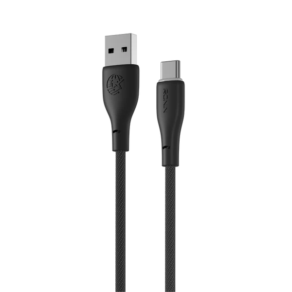 Ronin BOLT | R-2030 Type-C Cable 2m length | Braided wire | 3.0 - Amp Charging