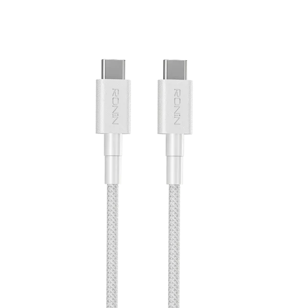 Ronin CORE | R-2040 Type-C to Type-C Cable 1m Braided wire | Fast charging 60 Watt