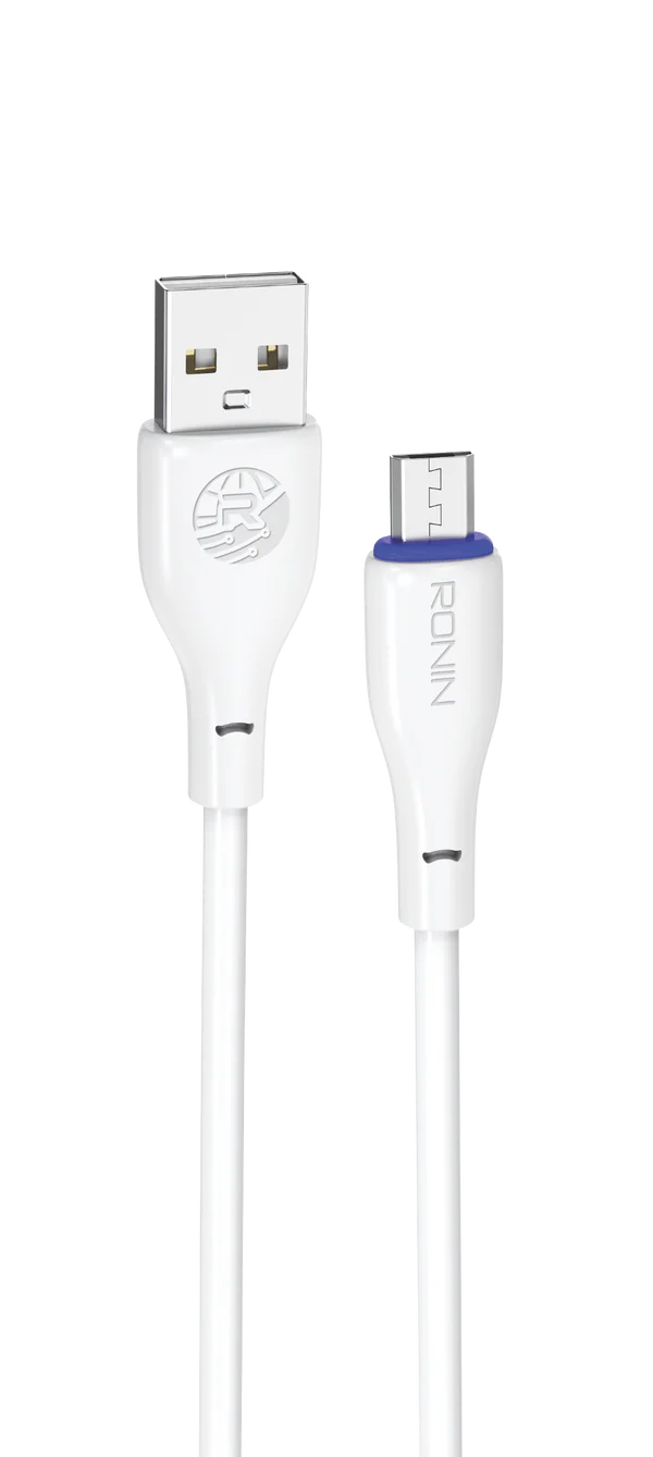 Ronin R-340 Micro USB Cable 1m Cable | 2.4 Amp Charging