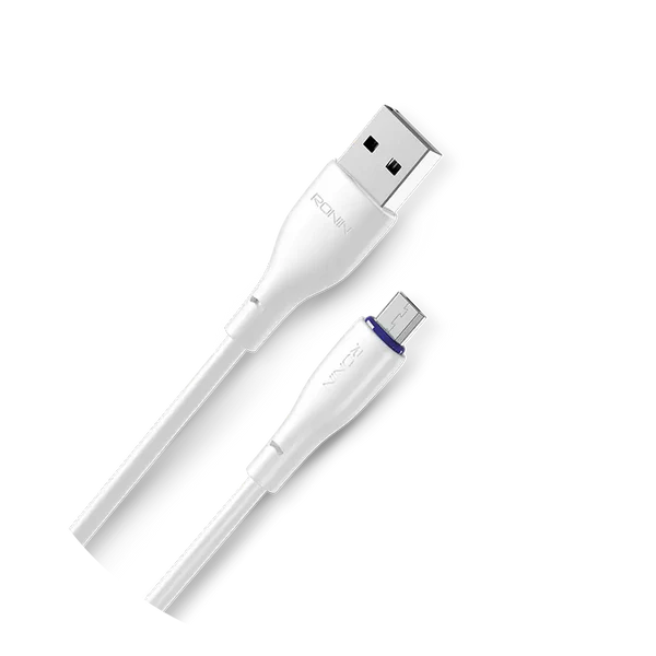 Ronin R-340 Micro USB Cable 1m Cable | 2.4 Amp Charging