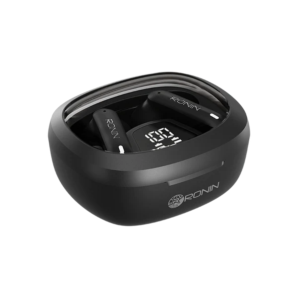 Ronin R-540 Pulse – True Wireless Bluetooth Earbuds, HD Sound, Long Battery Life, Sweat Resistant