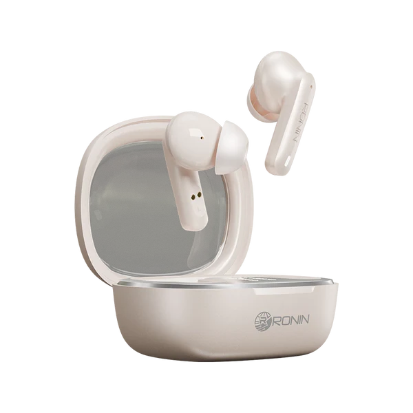 Ronin R-540 Pulse – True Wireless Bluetooth Earbuds, HD Sound, Long Battery Life, Sweat Resistant