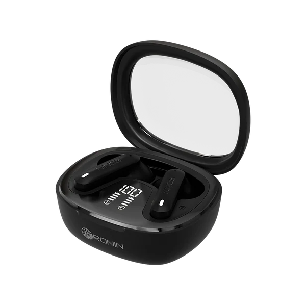 Ronin R-540 Pulse – True Wireless Bluetooth Earbuds, HD Sound, Long Battery Life, Sweat Resistant