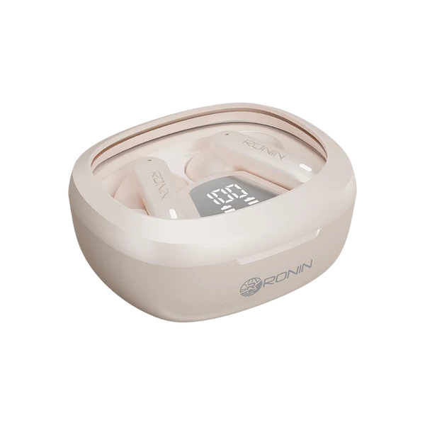 Ronin R-540 Pulse – True Wireless Bluetooth Earbuds, HD Sound, Long Battery Life, Sweat Resistant