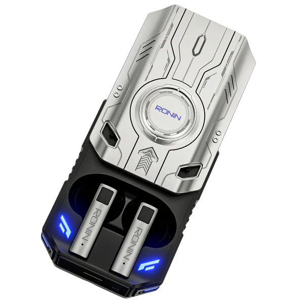 Ronin R-7035 Dominator – True Wireless Bluetooth Earbuds, Deep Bass, ENC Noise Cancellation, Long Battery Life