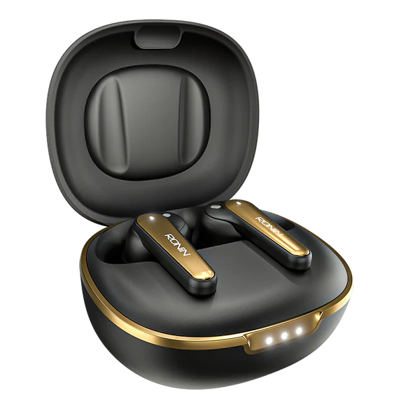 RONIN R-7065 Eclipse Earbuds | True Wireless, Deep Bass & Long Battery Life