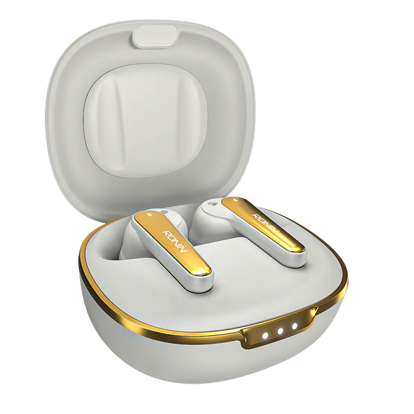 Ronin R-7065 Eclipse – True Wireless Bluetooth Earbuds, Deep Bass, ENC Noise Cancellation, Long Battery Life