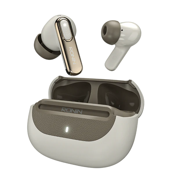 Ronin R-7080 NOX – True Wireless Bluetooth Earbuds, Deep Bass, ENC Noise Cancellation, Long Battery Life