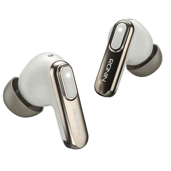 Ronin R-7080 NOX – True Wireless Bluetooth Earbuds, Deep Bass, ENC Noise Cancellation, Long Battery Life