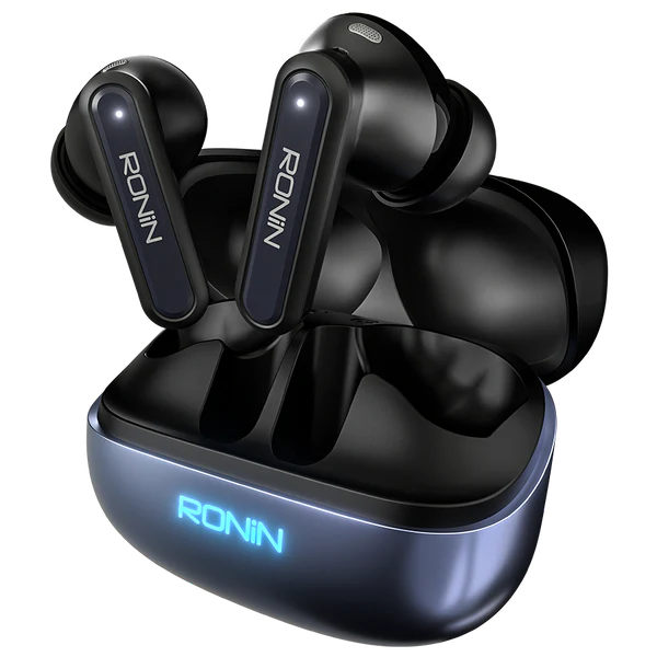 Ronin R-7085 VOX – True Wireless Bluetooth Earbuds, Deep Bass, ENC Noise Cancellation, Long Battery Life