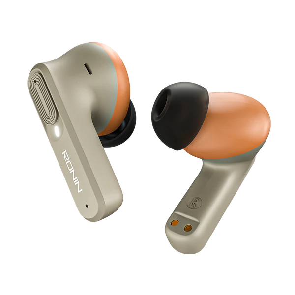 Ronin R-7100 Mellow – True Wireless Bluetooth Earbuds, Deep Bass, Noise Isolation, Long Battery Life