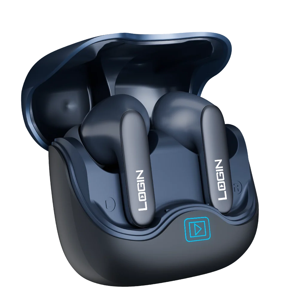 Ronin R-640 Vibe – True Wireless Bluetooth Earbuds, Deep Bass, Long Battery Life, IPX4 Waterproof