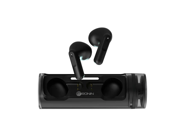 Ronin R-7005 Nova – True Wireless Bluetooth Earbuds, Deep Bass, Long Battery Life, IPX4 Waterproof