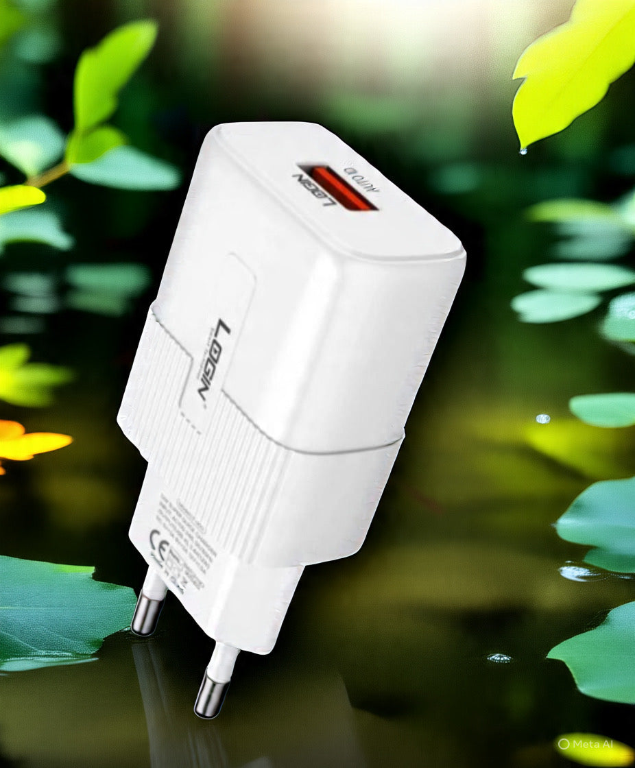 LOGIN L-400 Charger | Fast Charging USB Wall Adapter for Smartphones & Devices