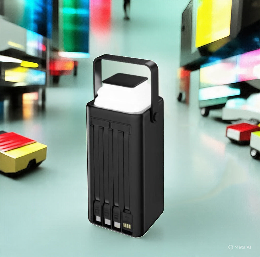 LOGIN L-715 Power Bank | 10000mAh Slim Fast Charging Portable External Battery