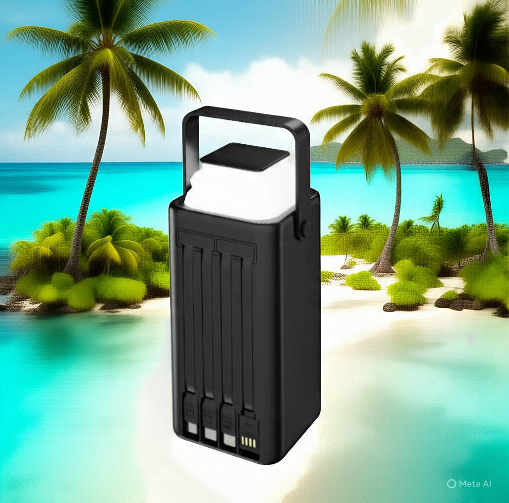 LOGIN L-715 Power Bank | 10000mAh Slim Fast Charging Portable External Battery