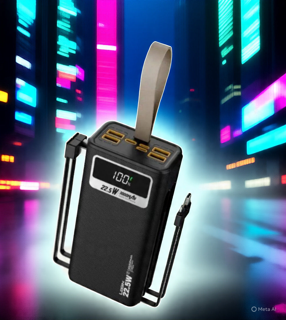 LOGIN L-710 Power Bank | 20000mAh Fast Charging Portable External Battery
