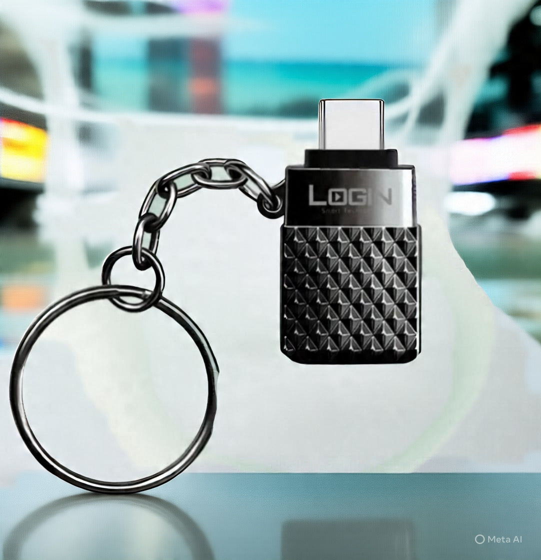LOGIN LT-222 OTG Connector | Type-C OTG Adapter for Android & Laptops
