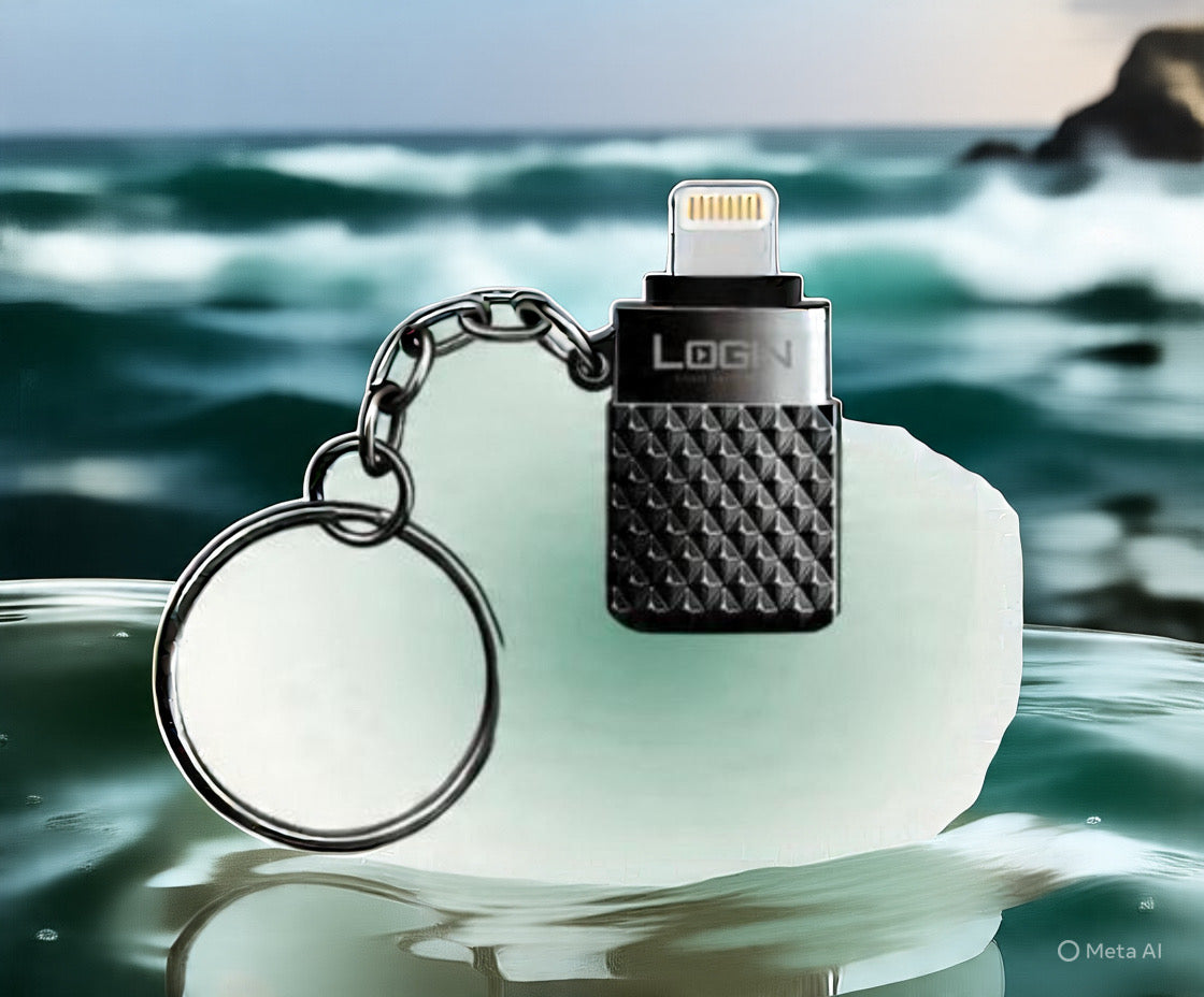 LOGIN LT-222 OTG Connector | Lightning to USB OTG Adapter for iOS Devices